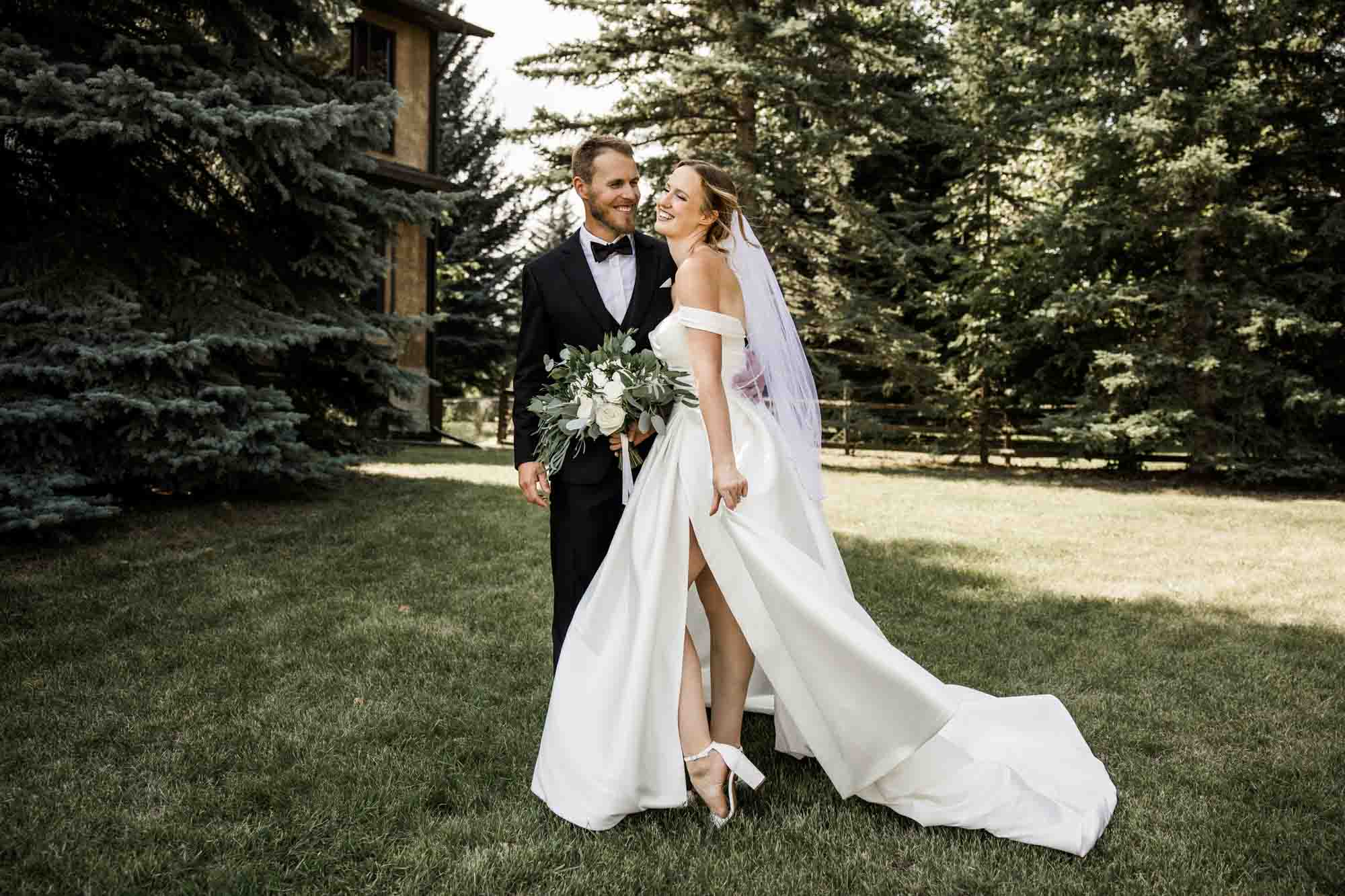 Calgary, Banff, Canmore wedding photographer, intimate, documentary style wedding photography, micro, backyard