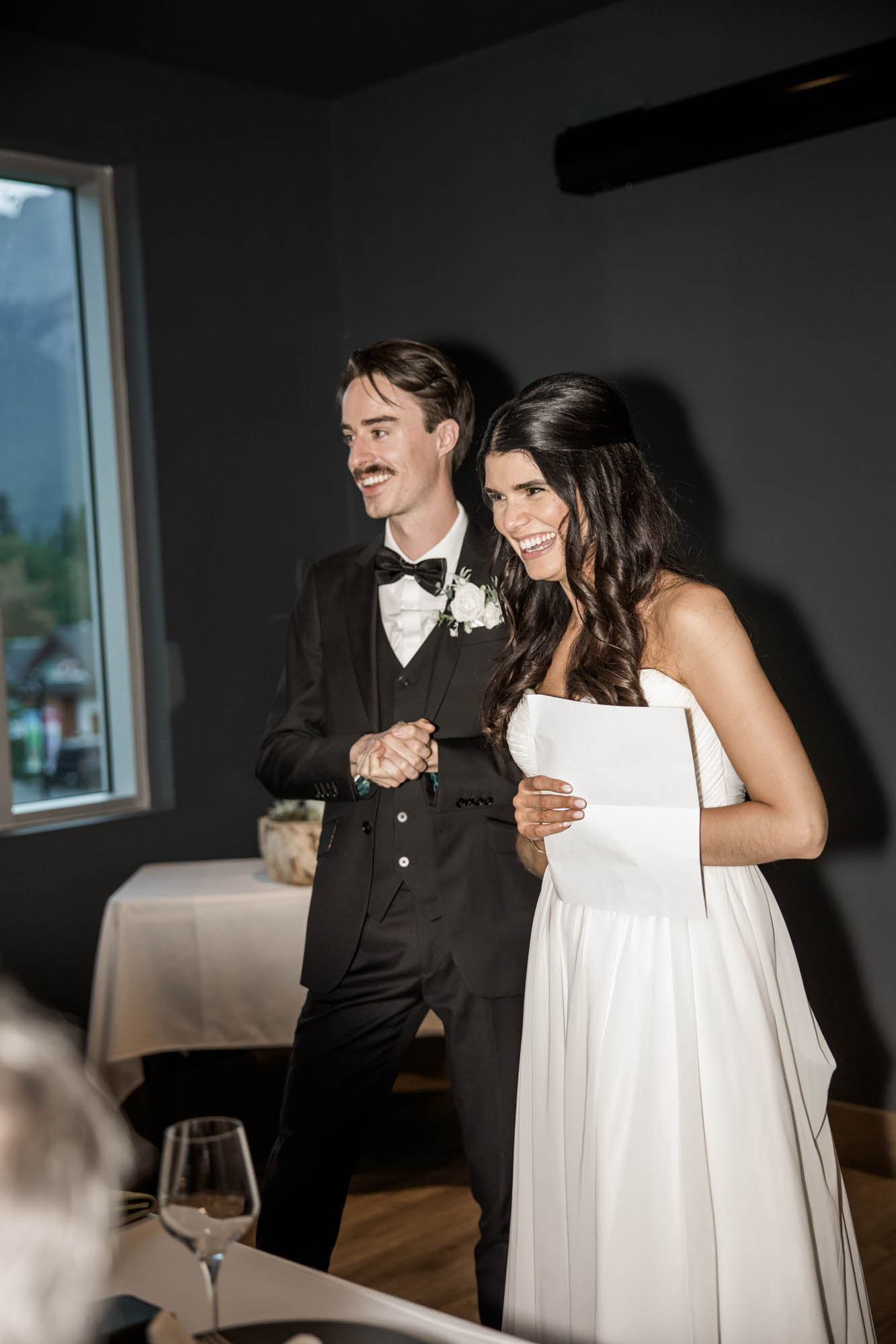 Calgary, Canmore, Banff wedding photographer, micro, intimate, documentary style wedding at the Sensory in Canmore