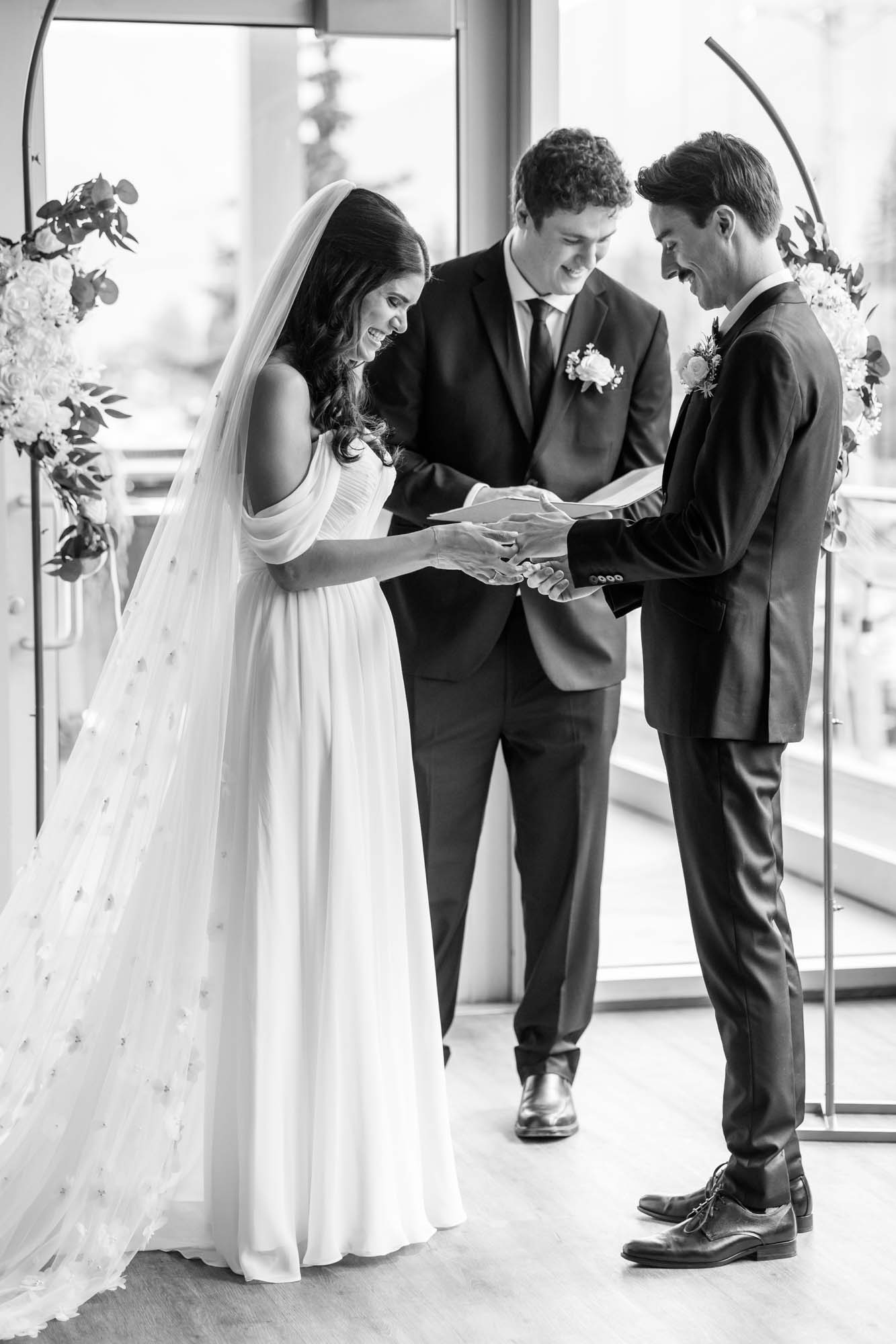 Calgary, Canmore, Banff wedding photographer, micro, intimate, documentary style wedding at the Sensory in Canmore