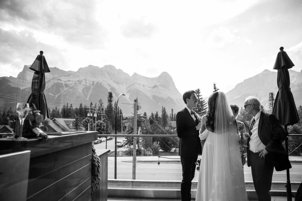 Calgary, Canmore, Banff wedding photographer, micro, intimate, documentary style wedding at the Sensory in Canmore