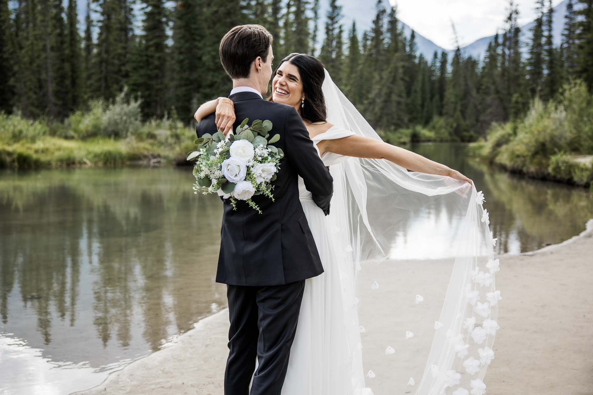Calgary, Canmore, Banff wedding photographer, micro, intimate, documentary style wedding at the Sensory in Canmore