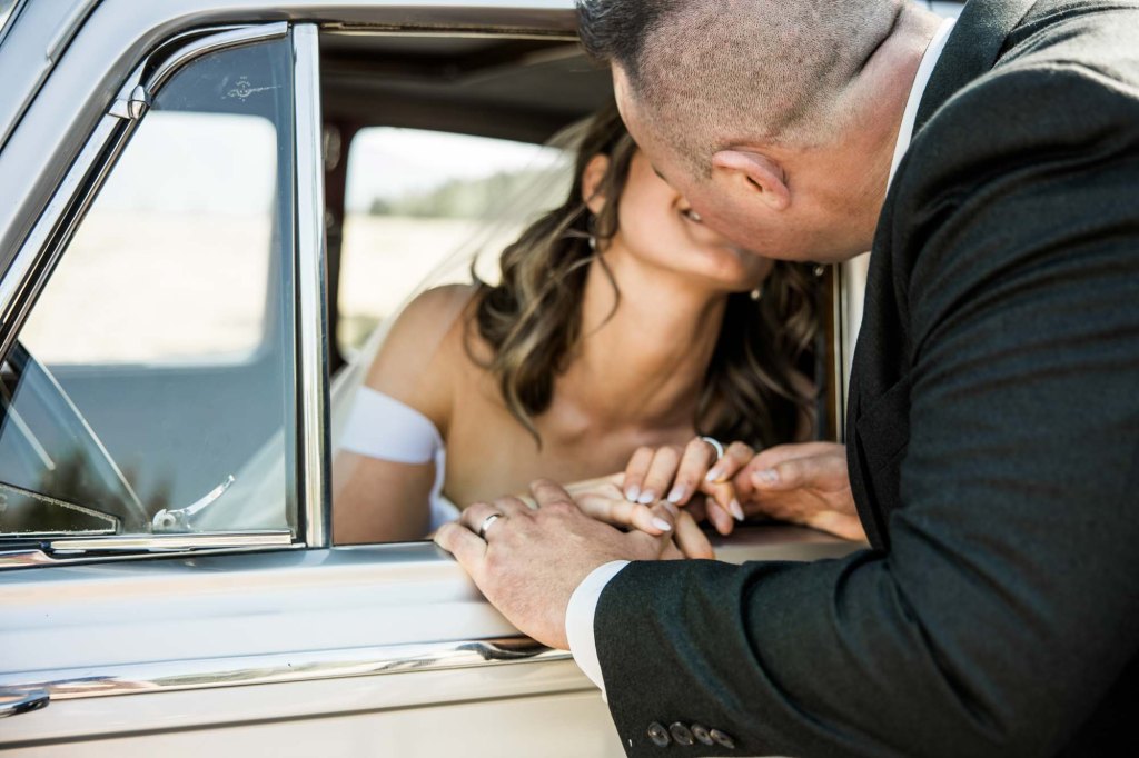 Calgary, Banff, Canmore, Kananaskis Country engagement and wedding photographer, couple on their wedding day at the Pomeroy Kananaskis Lodge, photoshoot in the mountains, storytelling, candid, warm, editorial photography