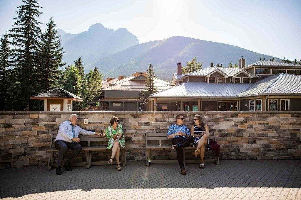 Calgary, Banff, Canmore, Kananaskis Country engagement and wedding photographer, couple on their wedding day at the Pomeroy Kananaskis Lodge, photoshoot in the mountains, storytelling, candid, warm, editorial photography