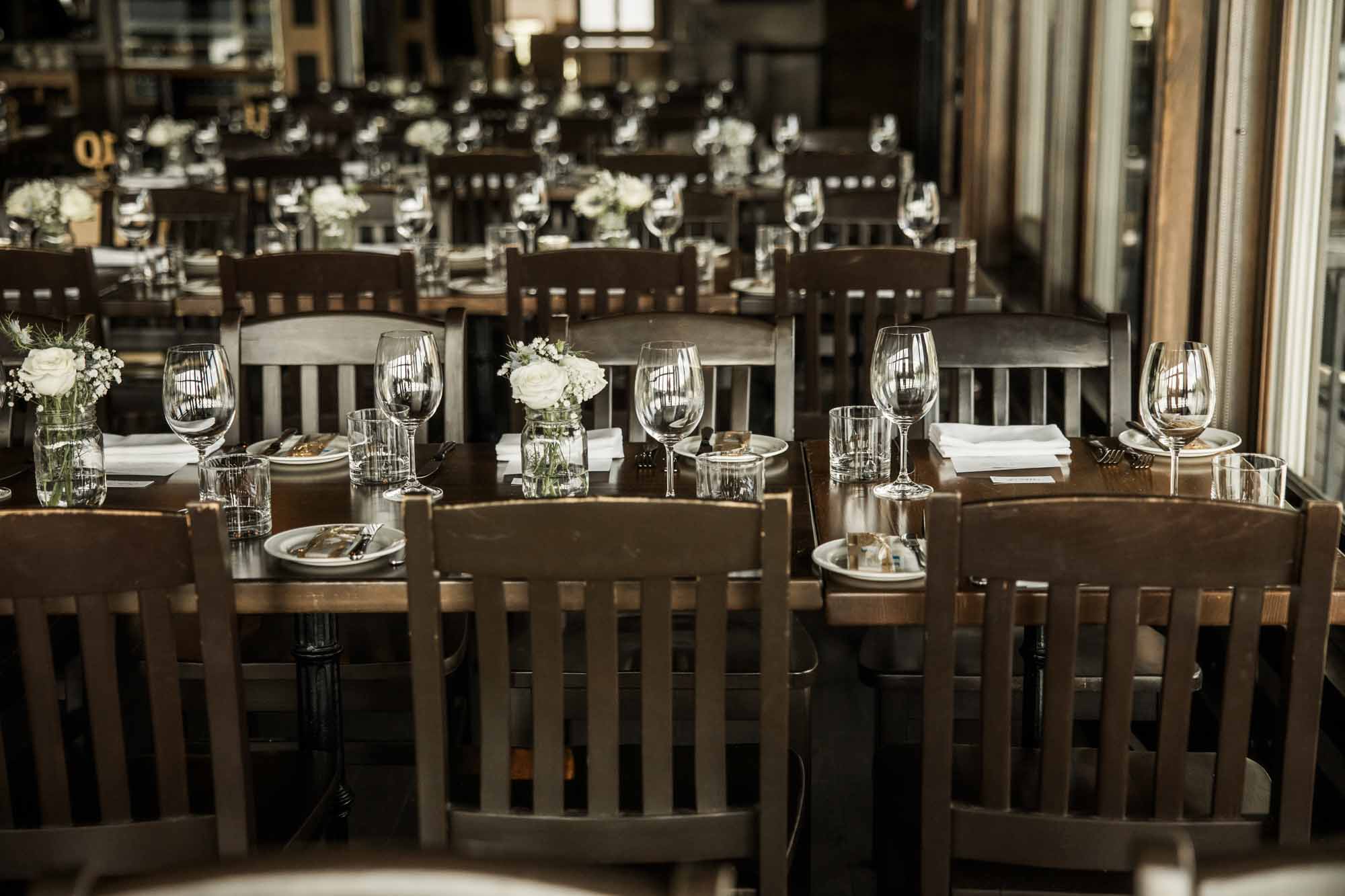 Calgary wedding photographer, wedding photography at the Lake House restaurant after a church ceremony and bridal portraits at Lake Bonavista. Photos captured in a candid, storytelling, documentary style