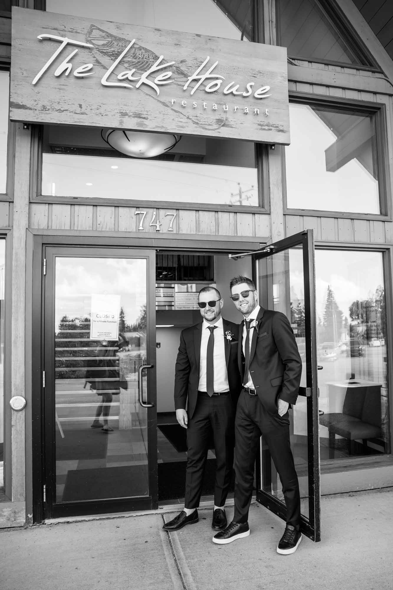 Calgary wedding photographer, wedding photography at the Lake House restaurant after a church ceremony and bridal portraits at Lake Bonavista. Photos captured in a candid, storytelling, documentary style