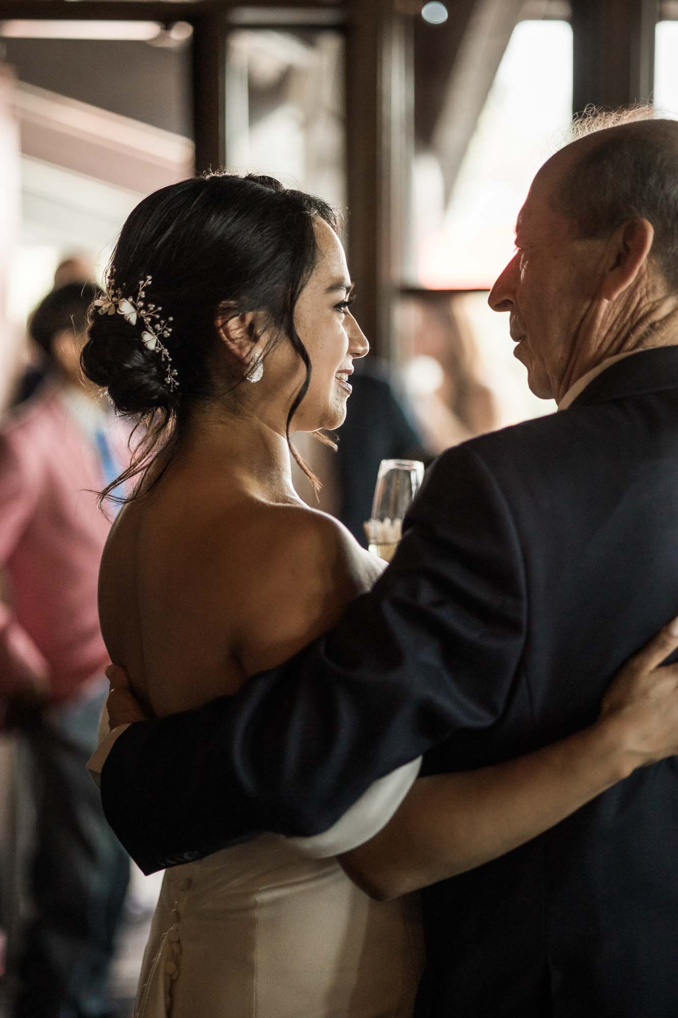 Calgary wedding photographer, wedding photography at the Lake House restaurant after a church ceremony and bridal portraits at Lake Bonavista. Photos captured in a candid, storytelling, documentary style