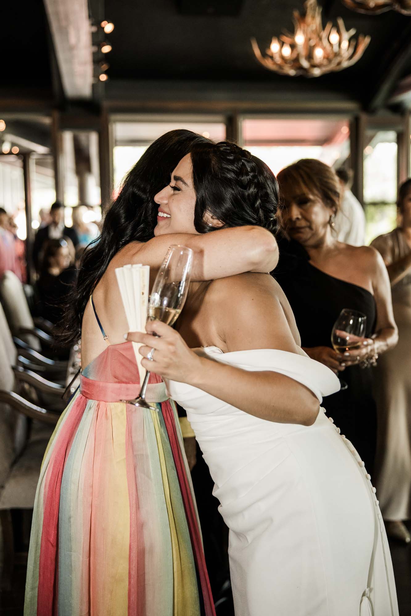 Calgary wedding photographer, wedding photography at the Lake House restaurant after a church ceremony and bridal portraits at Lake Bonavista. Photos captured in a candid, storytelling, documentary style