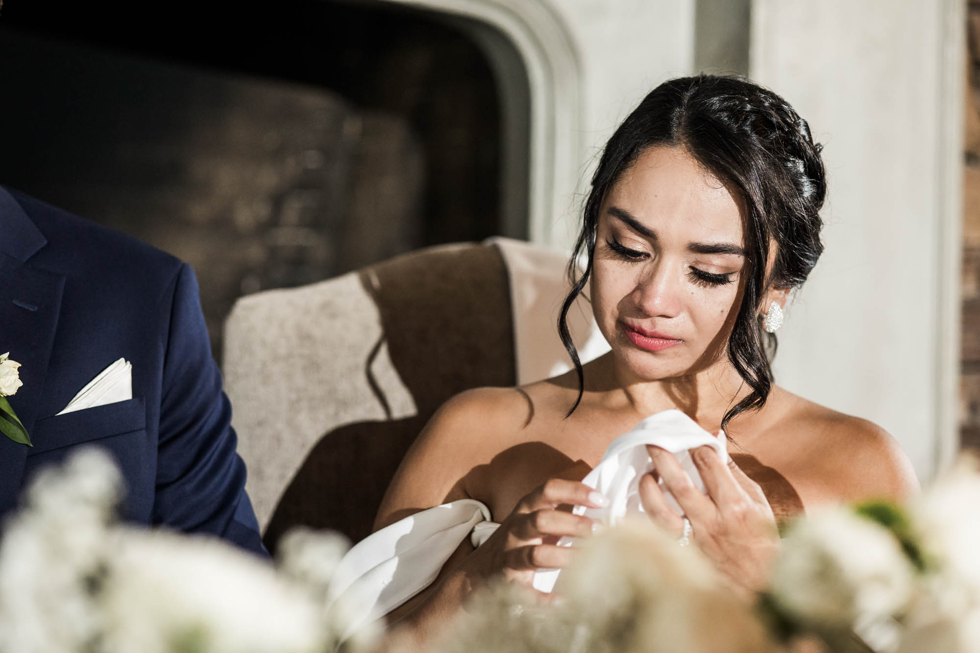 Calgary wedding photographer, wedding photography at the Lake House restaurant after a church ceremony and bridal portraits at Lake Bonavista. Photos captured in a candid, storytelling, documentary style