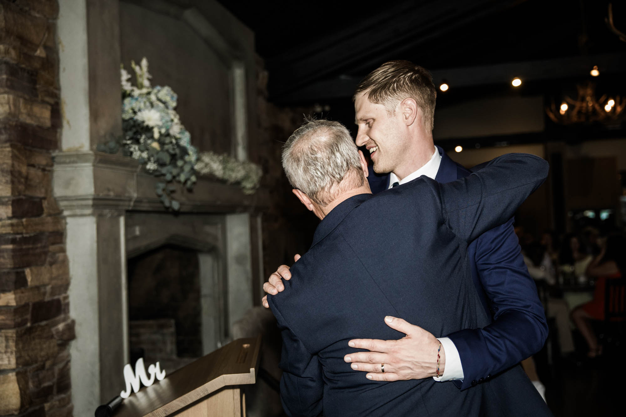 Calgary wedding photographer, wedding photography at the Lake House restaurant after a church ceremony and bridal portraits at Lake Bonavista. Photos captured in a candid, storytelling, documentary style