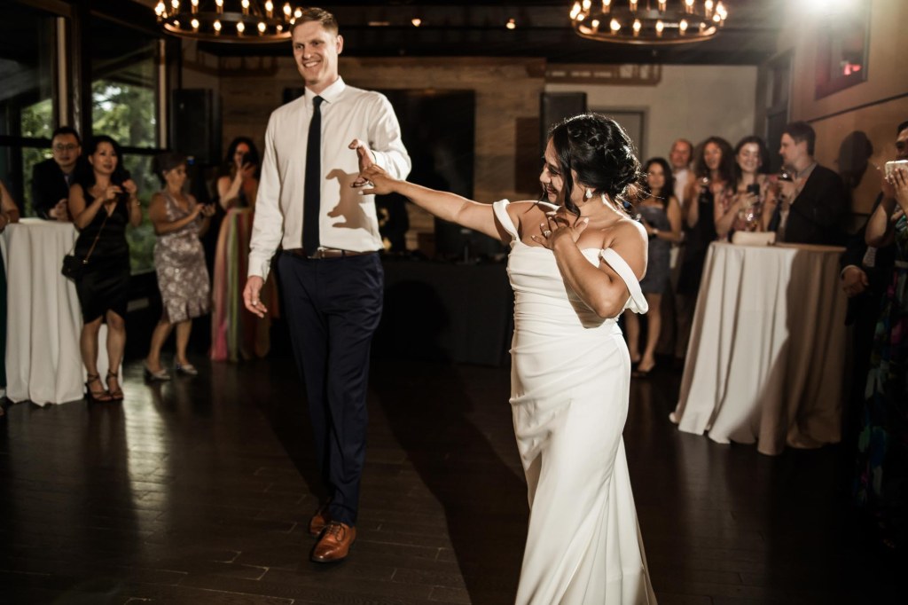 Calgary wedding photographer, wedding photography at the Lake House restaurant after a church ceremony and bridal portraits at Lake Bonavista. Photos captured in a candid, storytelling, documentary style