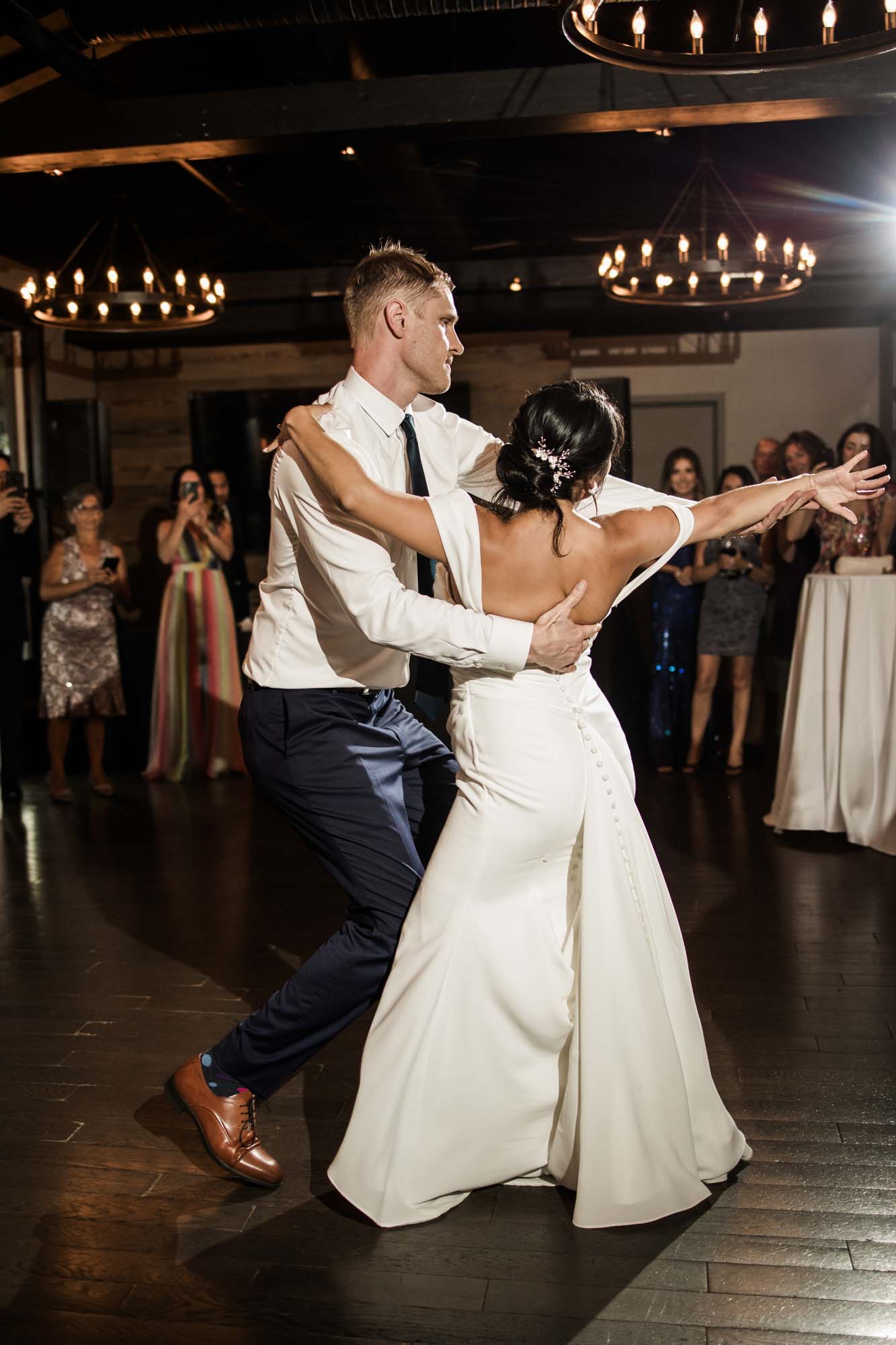 Calgary wedding photographer, wedding photography at the Lake House restaurant after a church ceremony and bridal portraits at Lake Bonavista. Photos captured in a candid, storytelling, documentary style