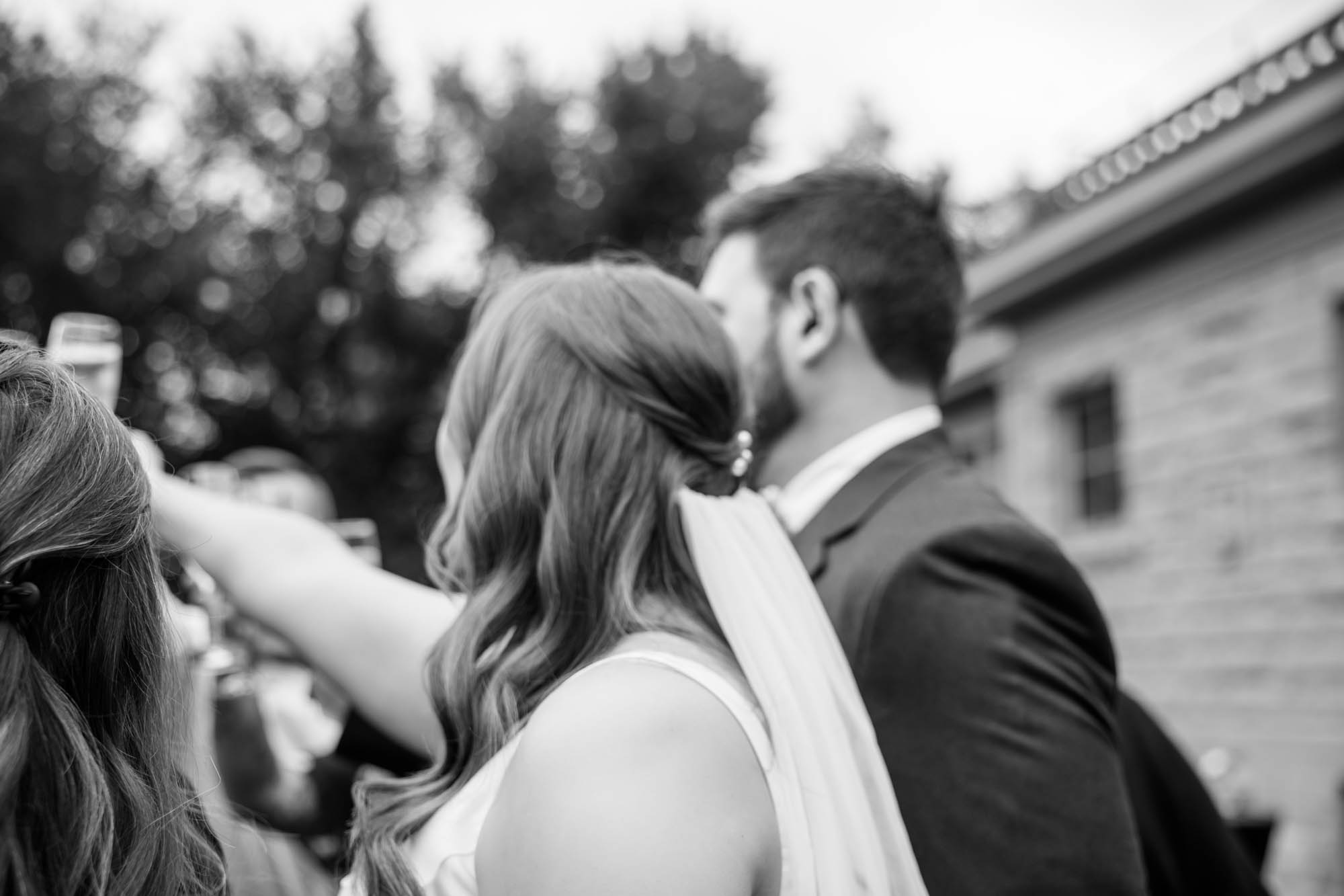 Calgary wedding photographer, couple on their wedding day at Lougheed House, photography in an editorial style with vintage bridal attire and venue