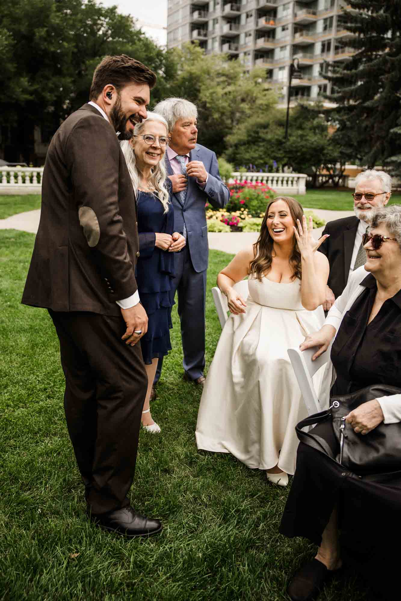 Calgary wedding photographer, couple on their wedding day at Lougheed House, photography in an editorial style with vintage bridal attire and venue