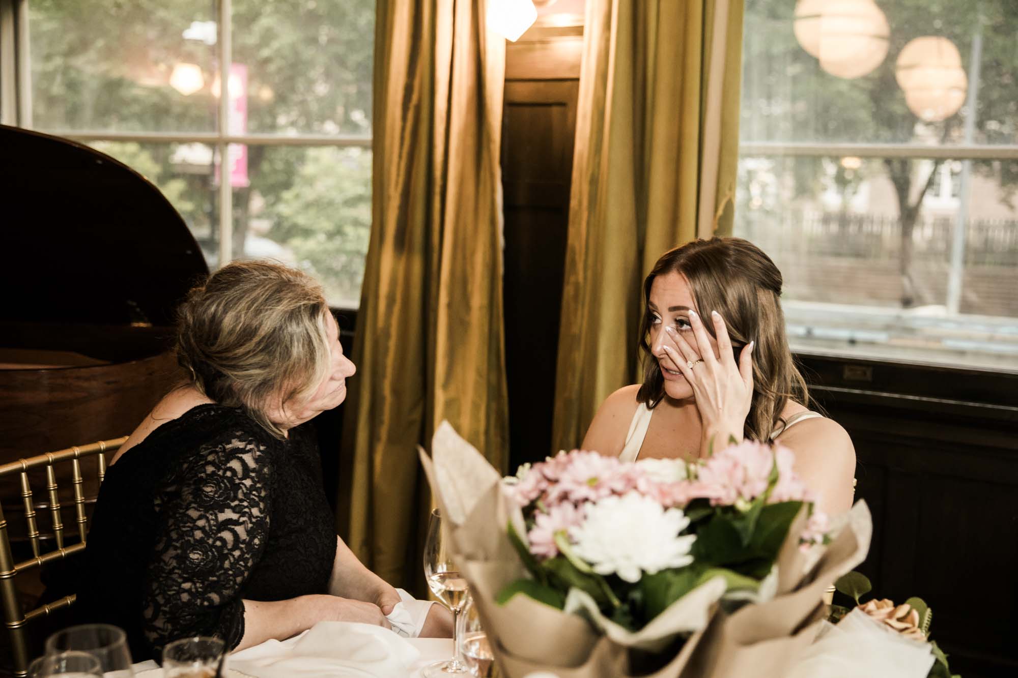 Calgary wedding photographer, couple on their wedding day at Lougheed House, photography in an editorial style with vintage bridal attire and venue