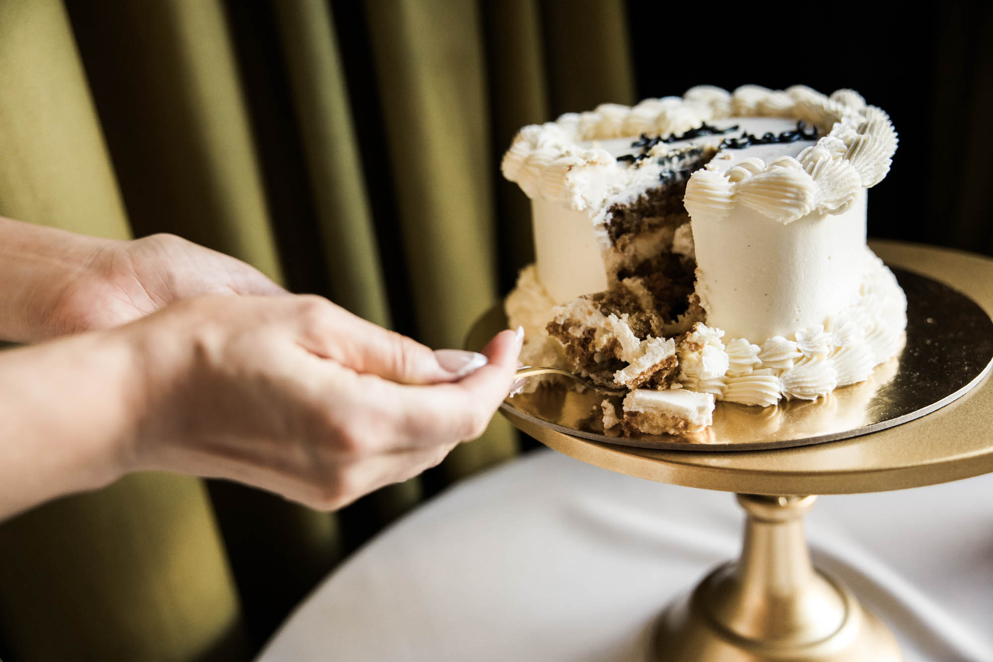 Calgary wedding photographer, couple on their wedding day at Lougheed House, photography in an editorial style with vintage bridal attire and venue