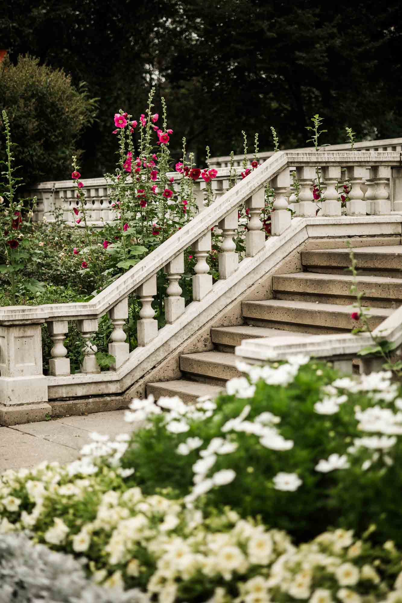 Calgary wedding photographer, couple on their wedding day at Lougheed House, photography in an editorial style with vintage bridal attire and venue