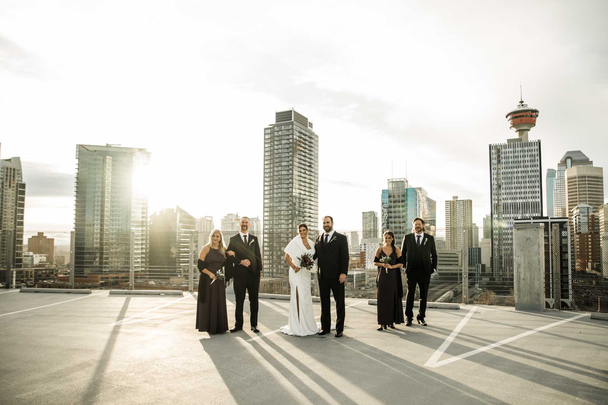 Calgary wedding photographer, bride and groom on their wedding day at the Platform Innovation Centre, candid, documentary, storytelling photography