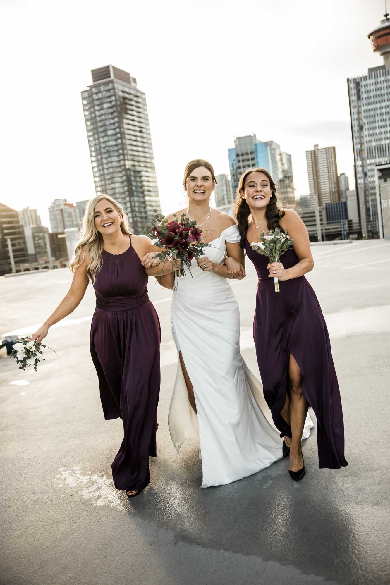 Calgary wedding photographer, bride and groom on their wedding day at the Platform Innovation Centre, candid, documentary, storytelling photography