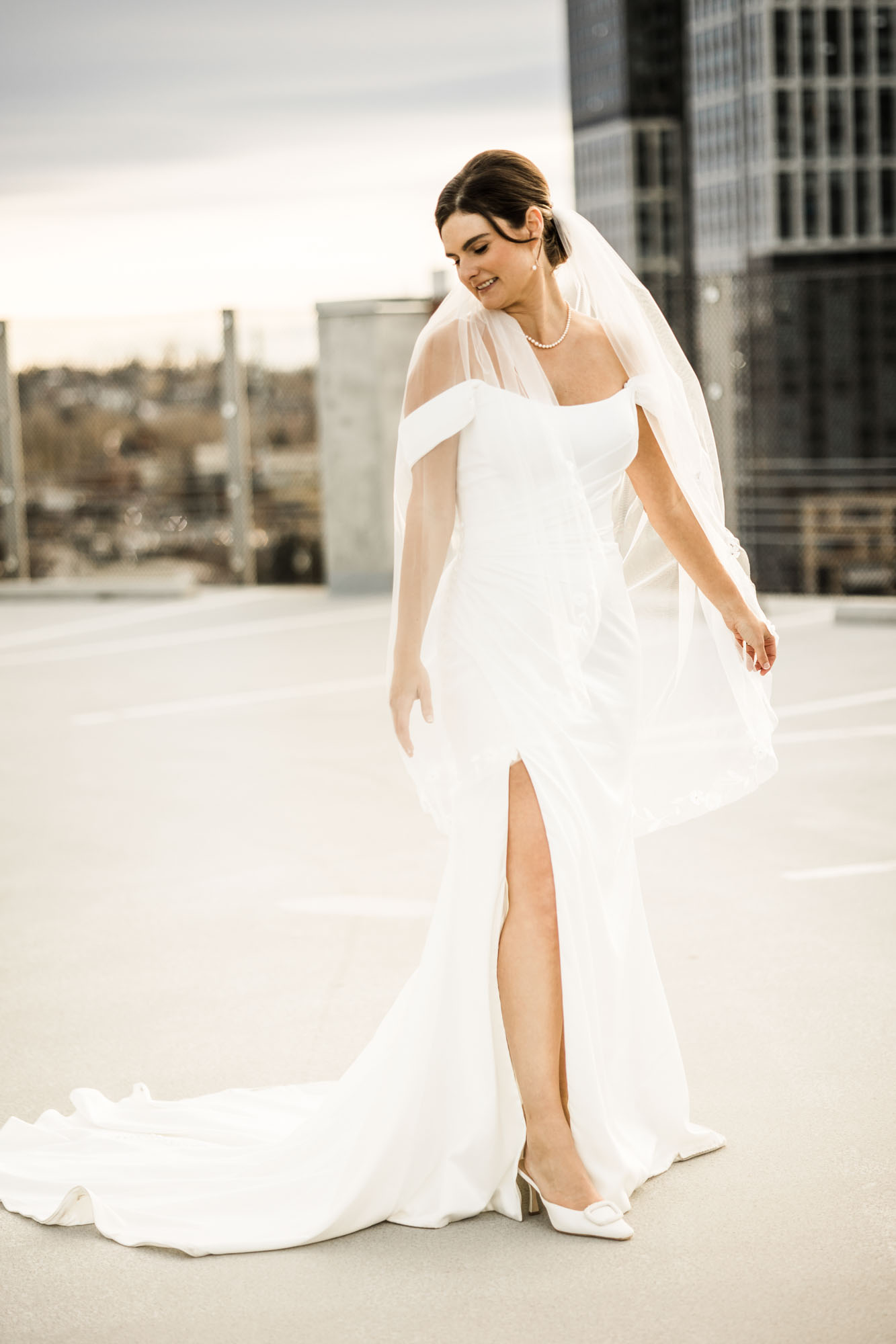 Calgary wedding photographer, bride and groom on their wedding day at the Platform Innovation Centre, candid, documentary, storytelling photography