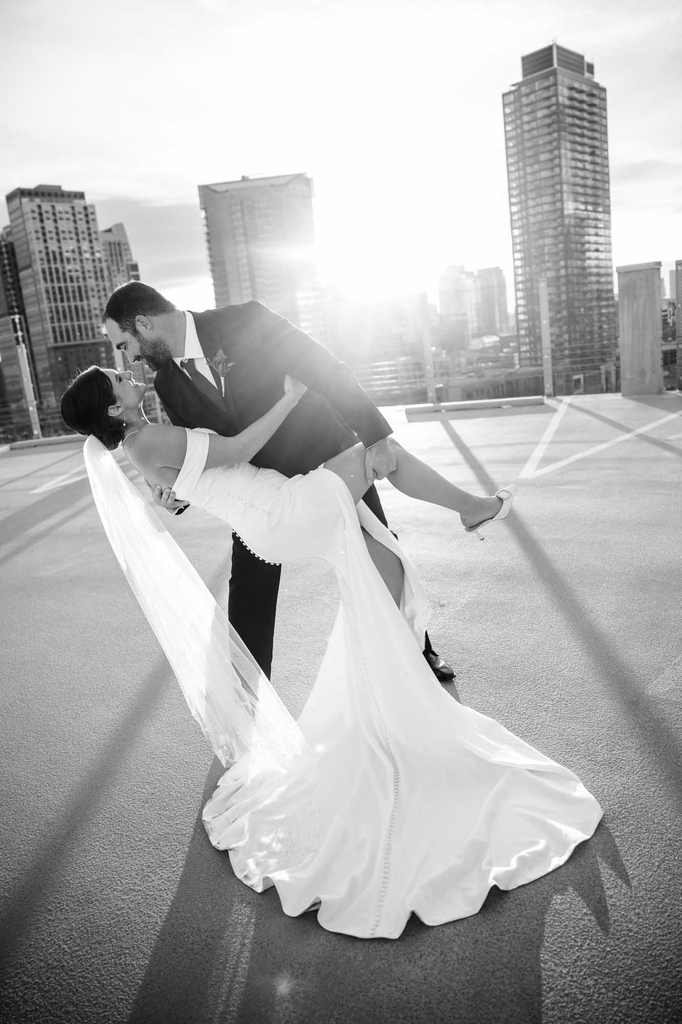 Calgary wedding photographer, bride and groom on their wedding day at the Platform Innovation Centre, candid, documentary, storytelling photography