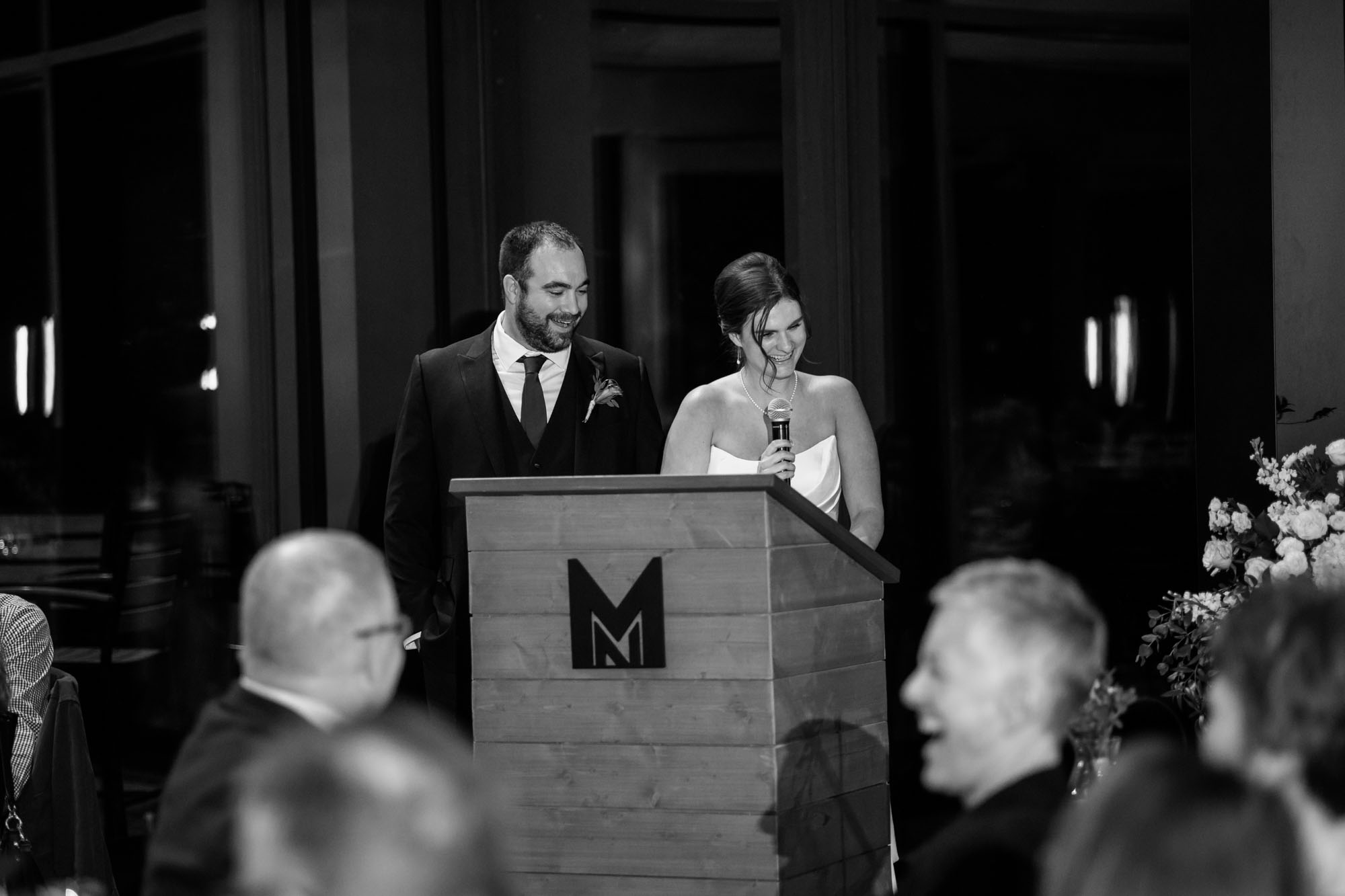 Calgary wedding photographer, bride and groom on their wedding day at the Mickelson National Golf Club reception, candid, documentary, storytelling photography