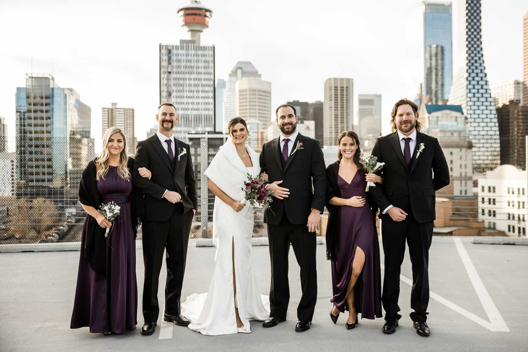 Calgary wedding photographer, bride and groom on their wedding day at the Platform Innovation Centre, candid, documentary, storytelling photography